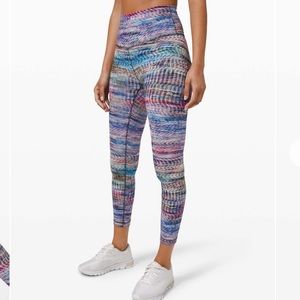 Lululemon Wunder Train High-Rise Tight 25", sz 6